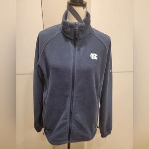 Womens Fleece Zip up Tar Heels Size Large by Columbia